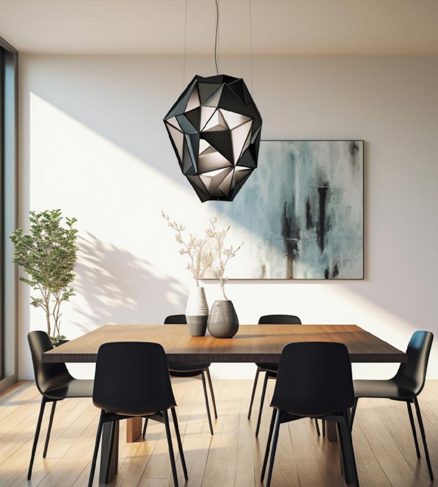 Styled dining area in a managed holiday home